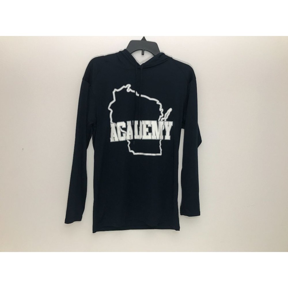Badger Sport Wisconsin Academy Dri Fit Women’s S Navy Pullover Sweater *11